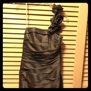 One shoulder formal dress